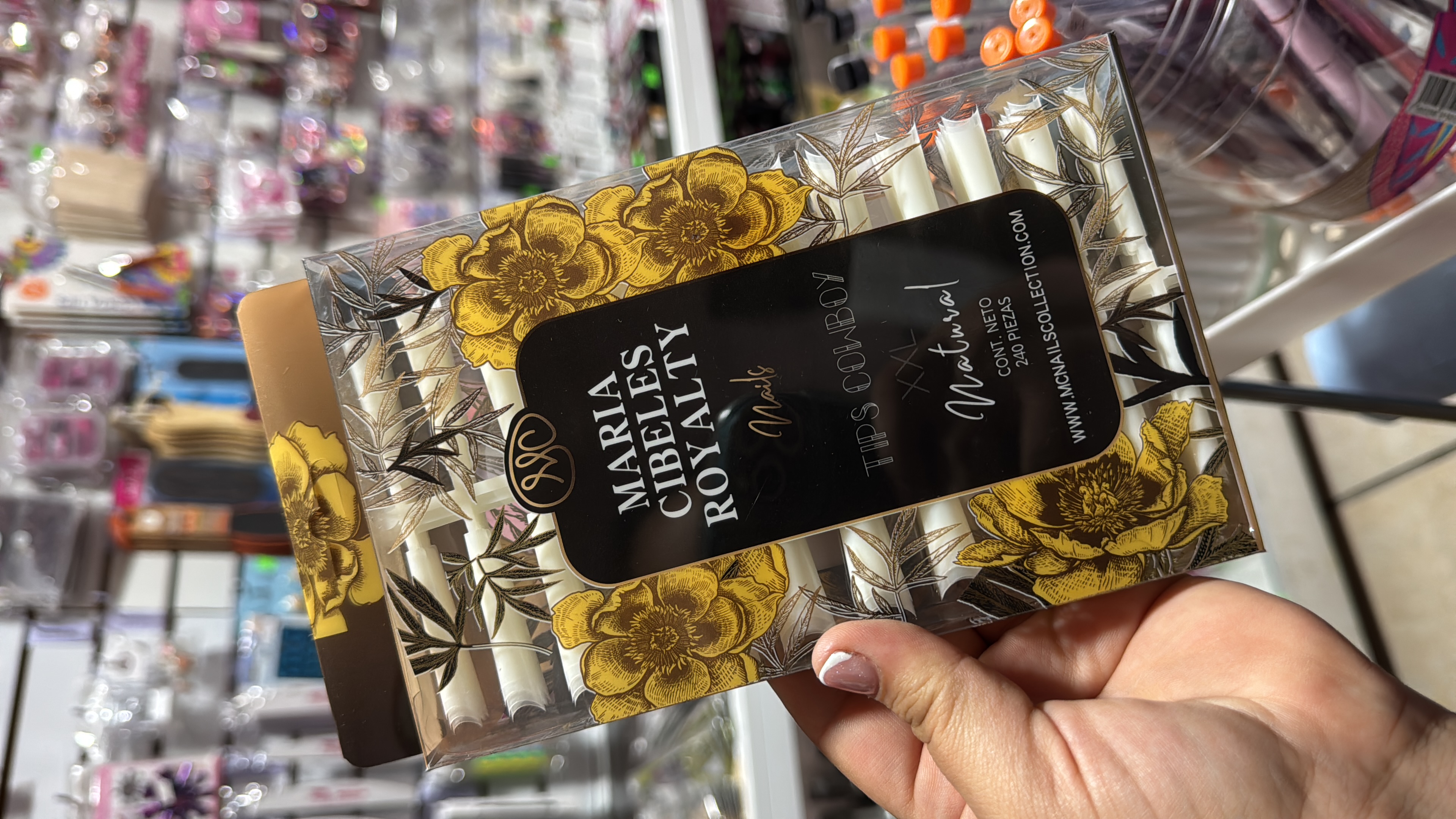 Tips Cowboy Natural 240pza María Cibeles